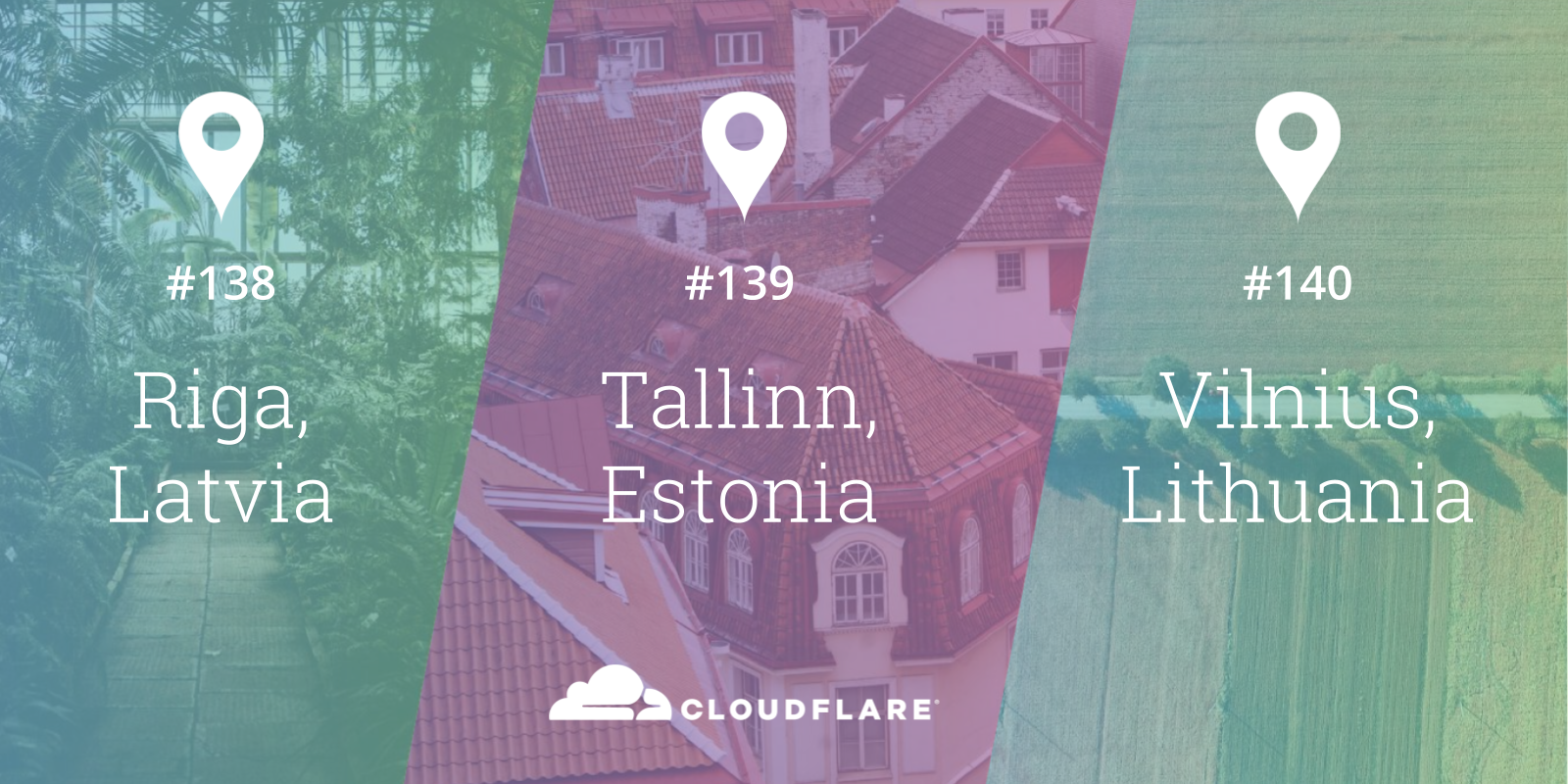 Riga, Tallinn and Vilnius: Launching three new European Cloudflare data centers