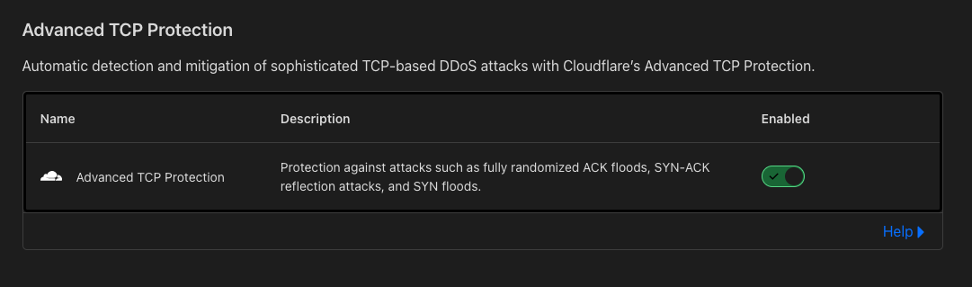 How to customize your layer 3/4 DDoS protection settings