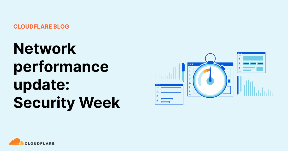 Network performance update: Security Week