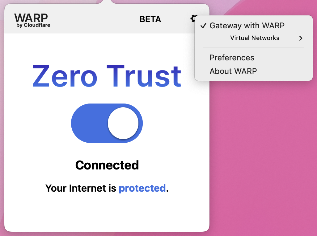 Building many private virtual networks through Cloudflare Zero Trust