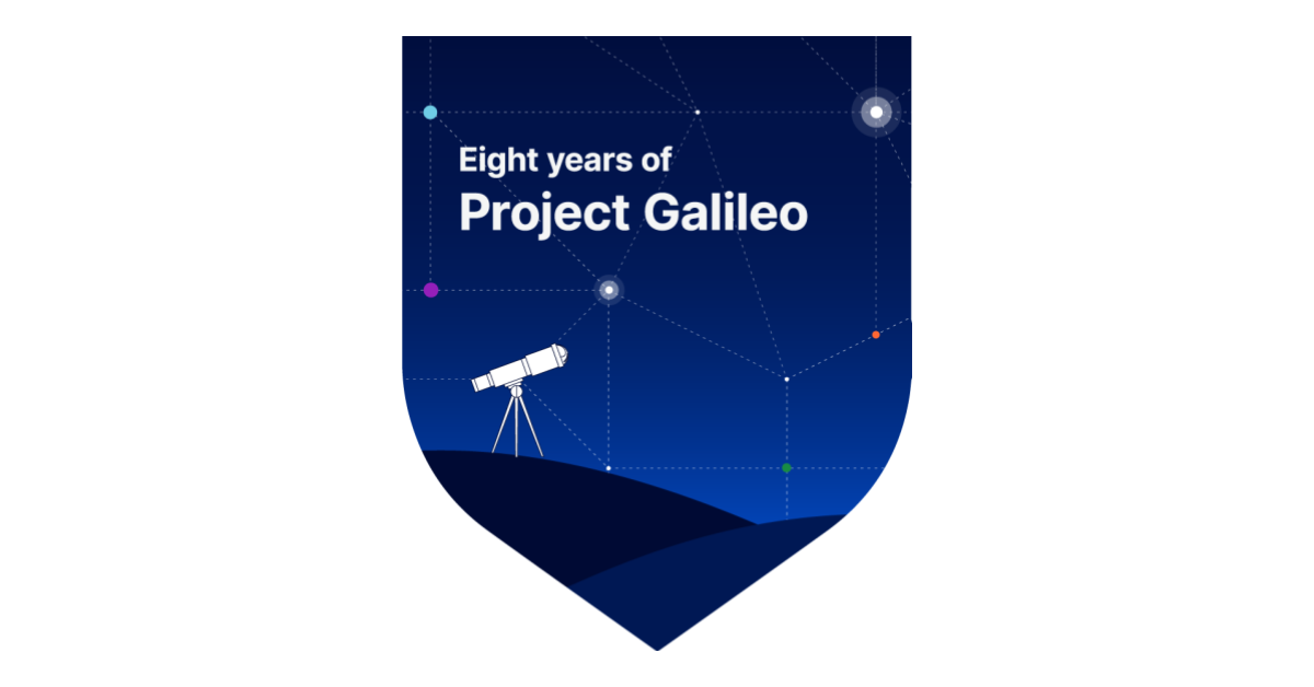 A new portal for Project Galileo participants