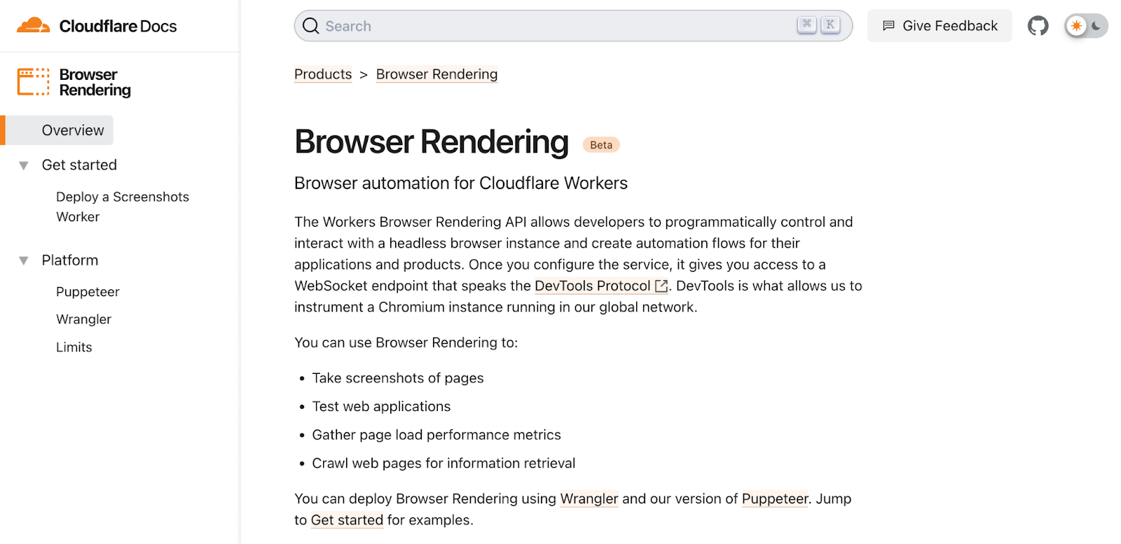 Workers Browser Rendering API enters open beta