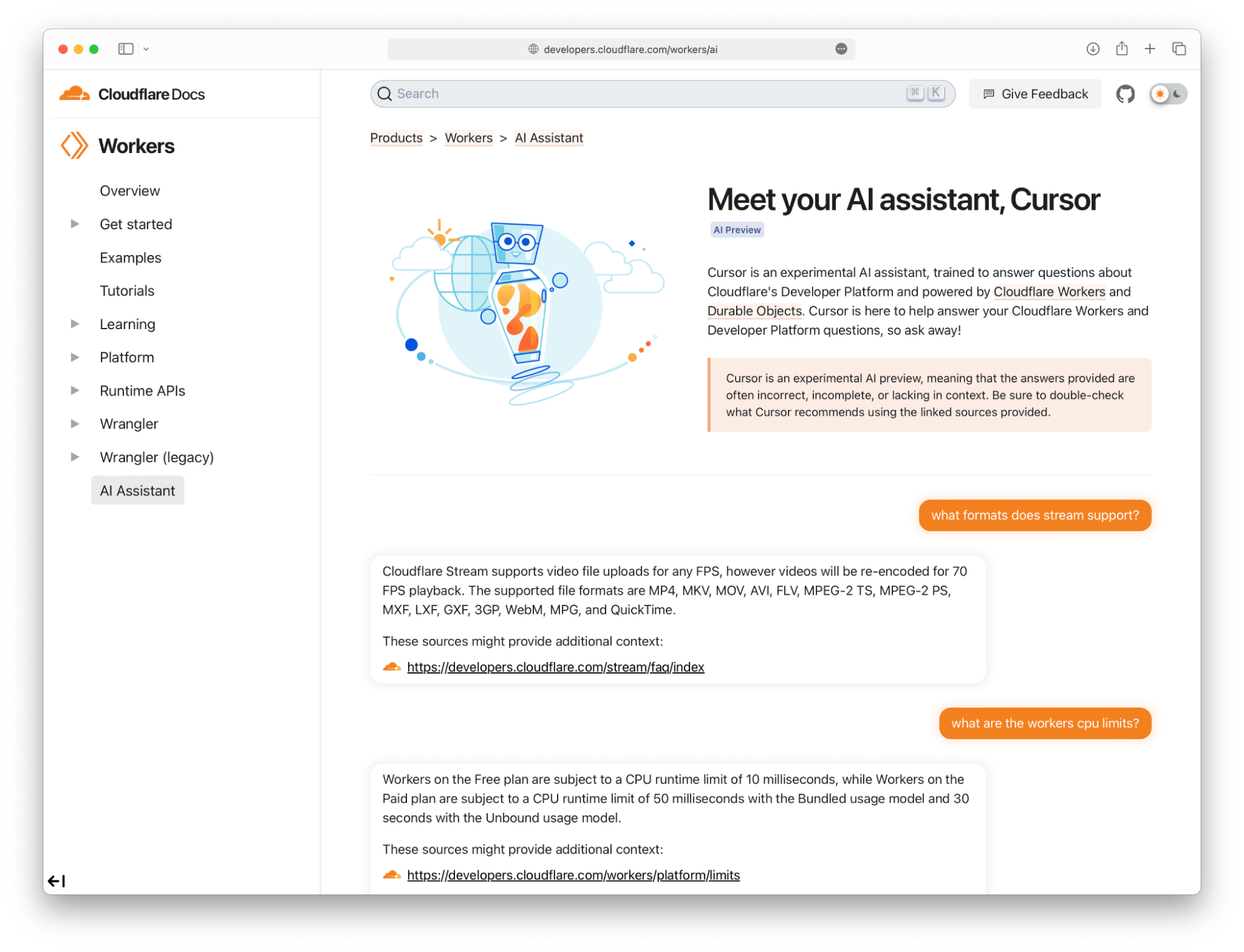 Introducing Cursor: the Cloudflare AI Assistant