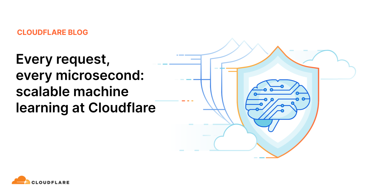 Every request, every microsecond: scalable machine learning at Cloudflare