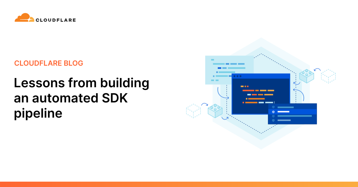 Lessons from building an automated SDK pipeline