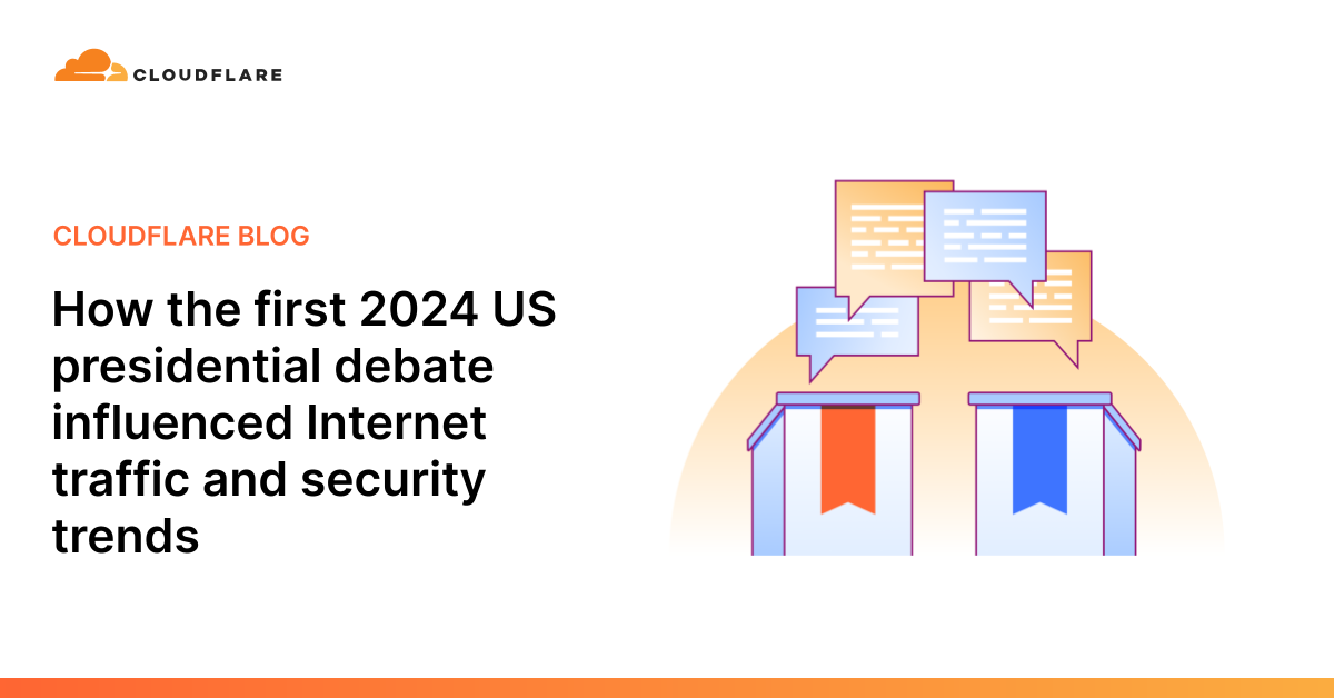 How the first 2024 US presidential debate influenced traffic