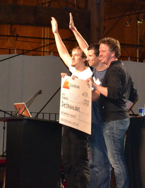 Favris is CloudFlare Winner at TechCrunch Disrupt Hackathon
