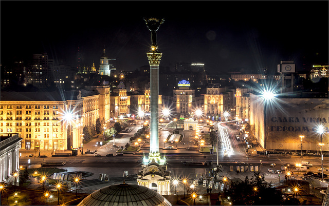 Night life in Kiev