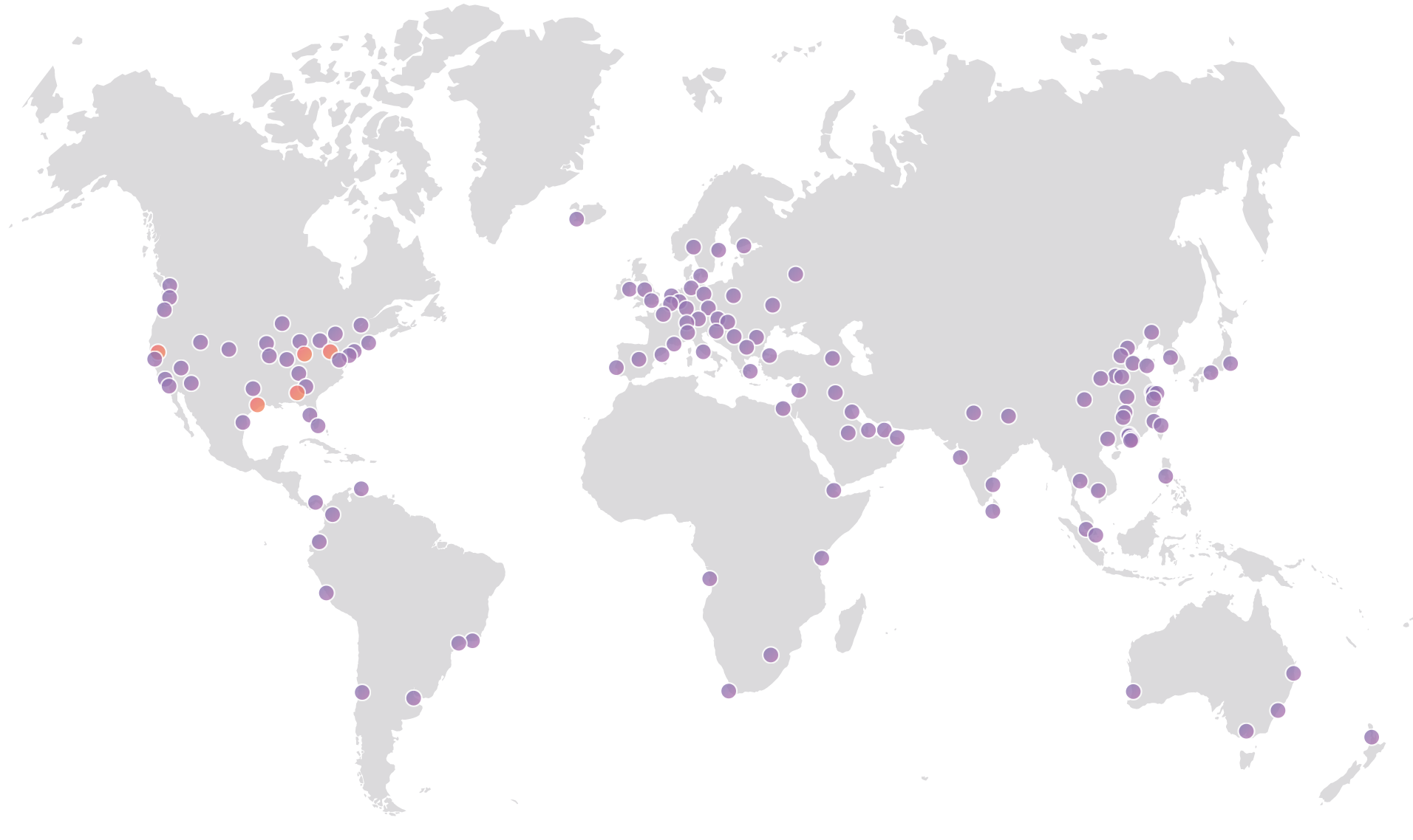 Five new Cloudflare data centers across the United States