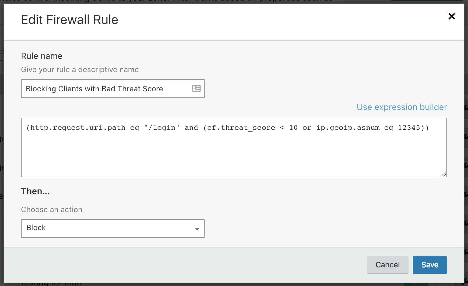 Announcing Firewall Rules