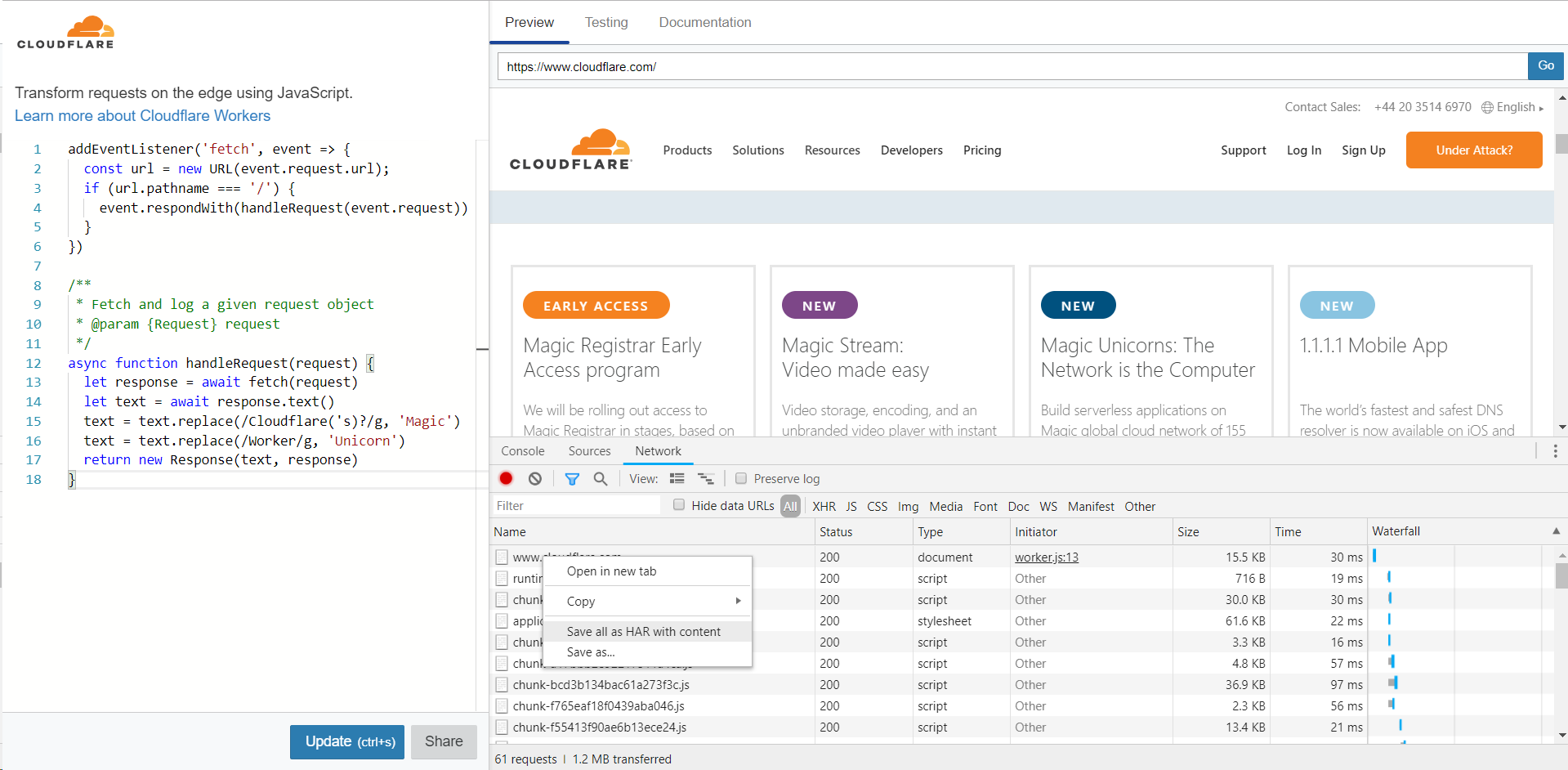 Improving request debugging in Cloudflare Workers