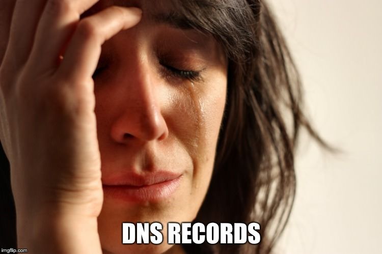DNS records are hard