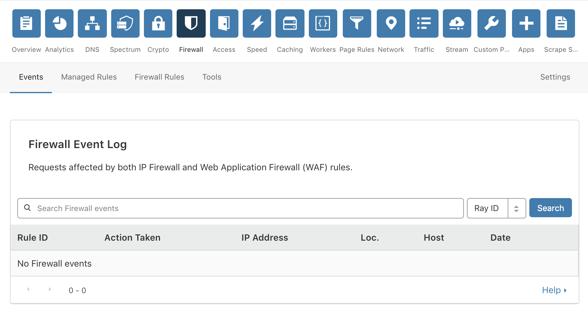 New Firewall Tab and Analytics