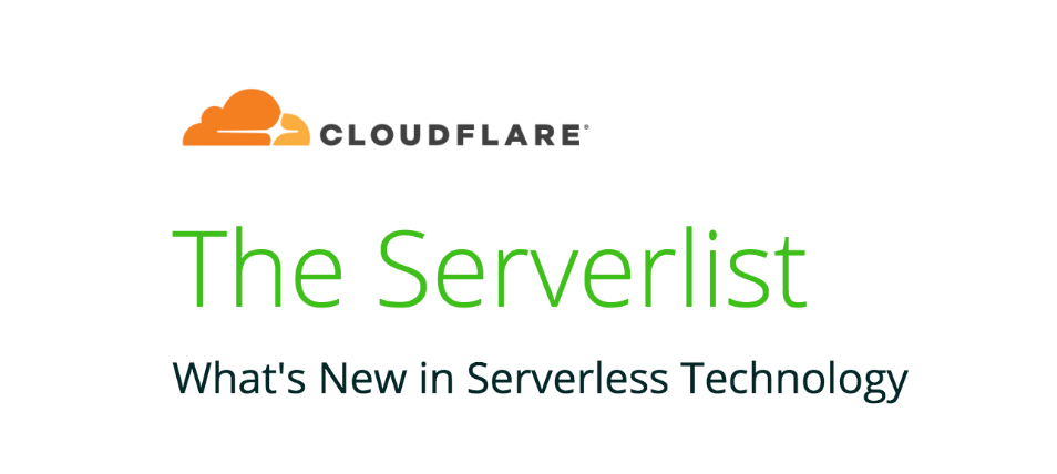 The Serverlist Newsletter: Connecting the Serverless Ecosystem