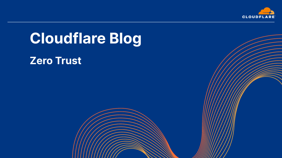 Cloudflare zero trust