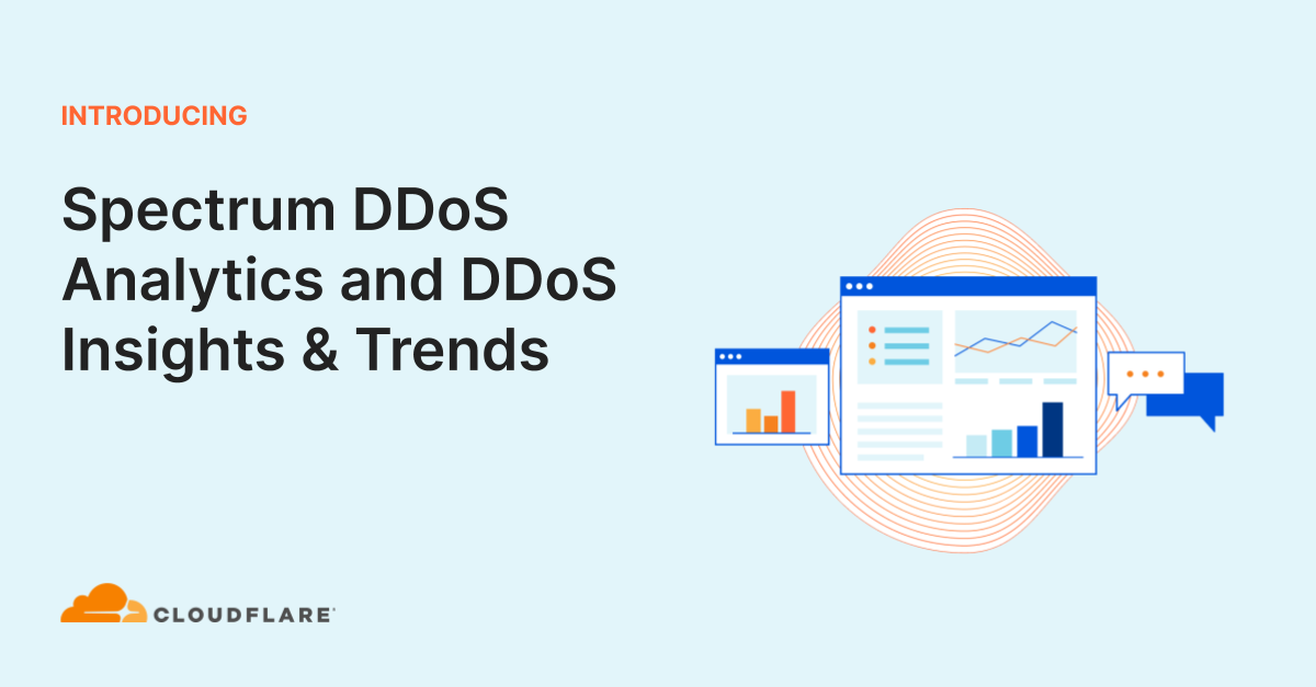 Announcing Spectrum DDoS Analytics and DDoS Insights & Trends