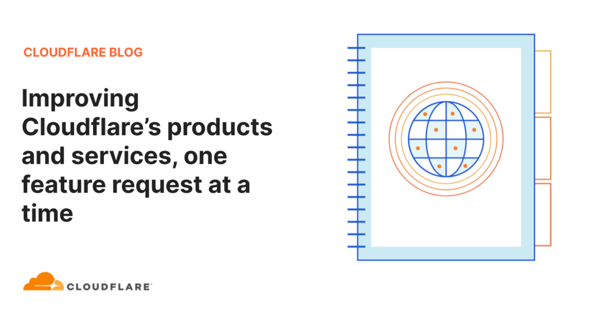 Improving Cloudflare’s products and services, one feature request at a time