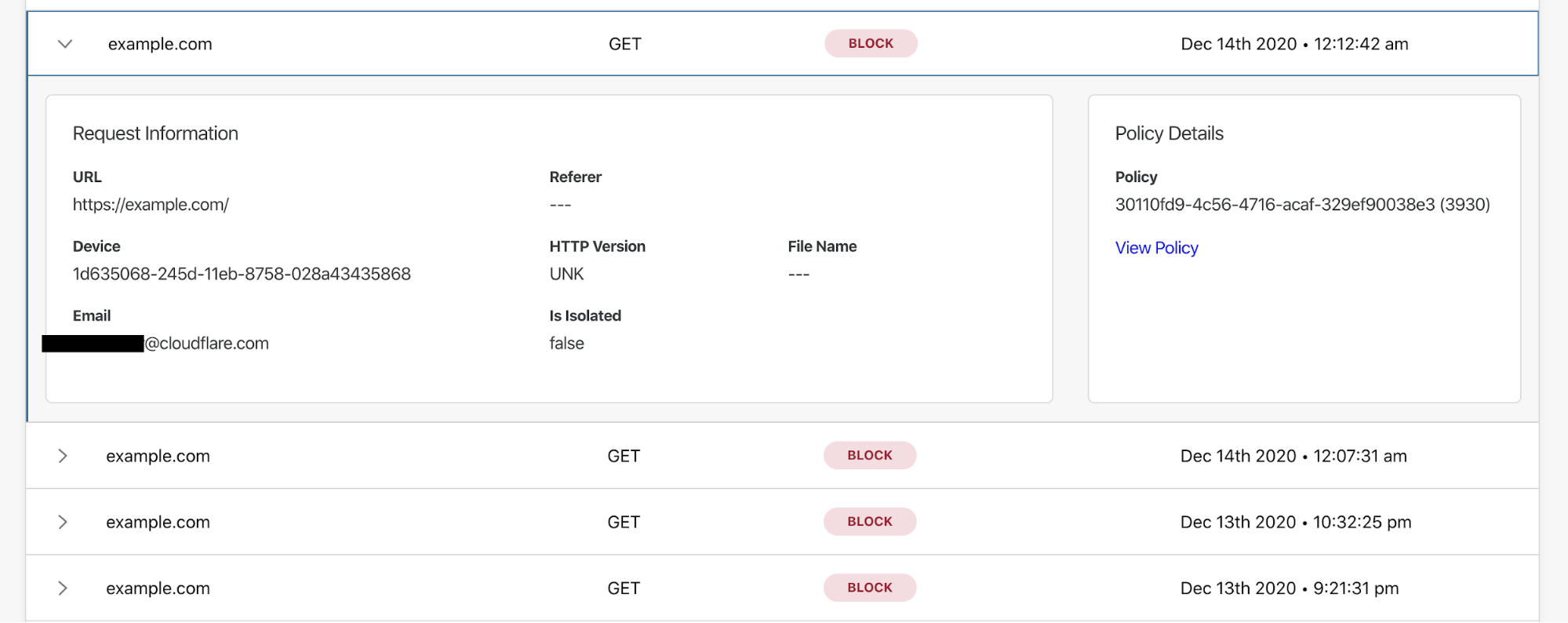 Configure identity-based policies in Cloudflare Gateway