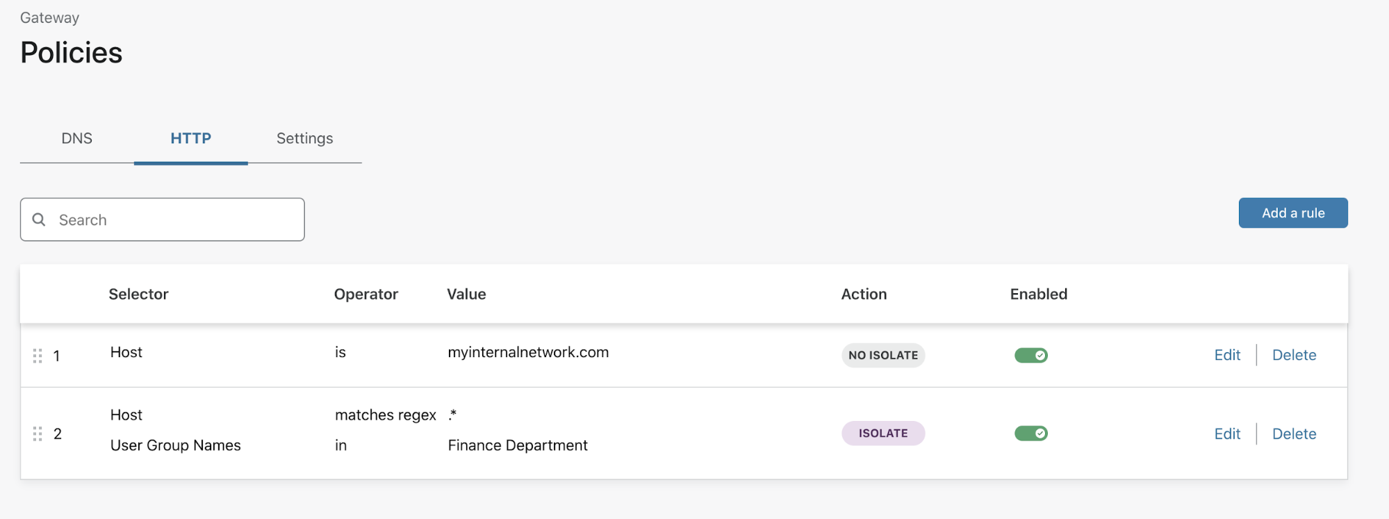 Configure identity-based policies in Cloudflare Gateway