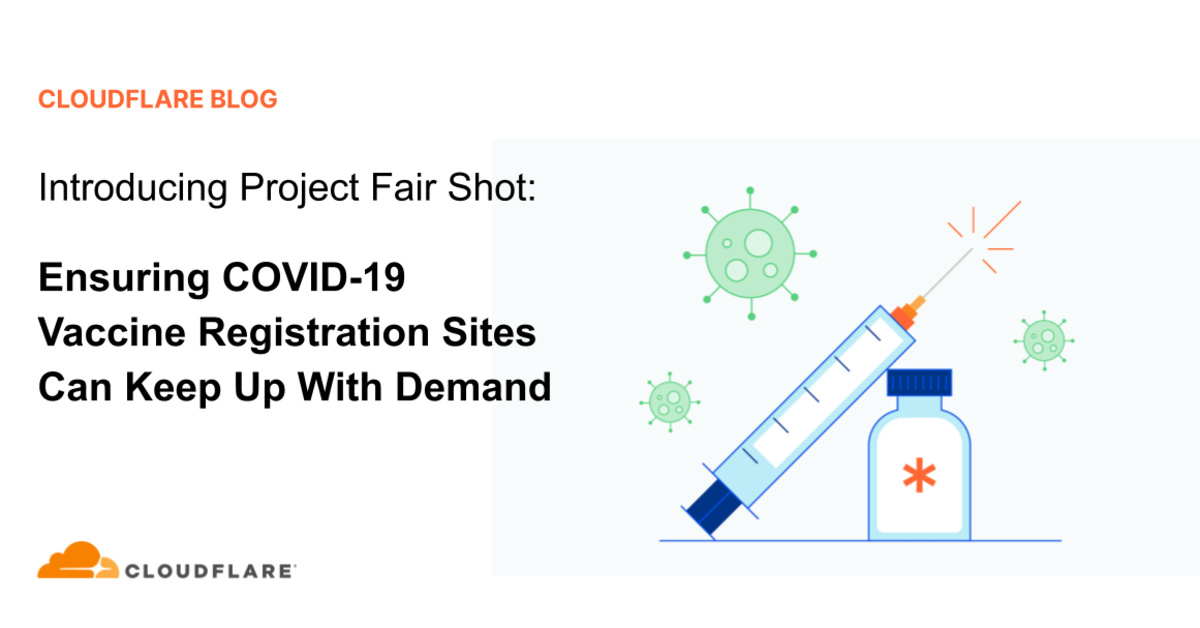 Introducing Project Fair Shot: Ensuring COVID-19 Vaccine Registration Sites Can Keep Up With Demand