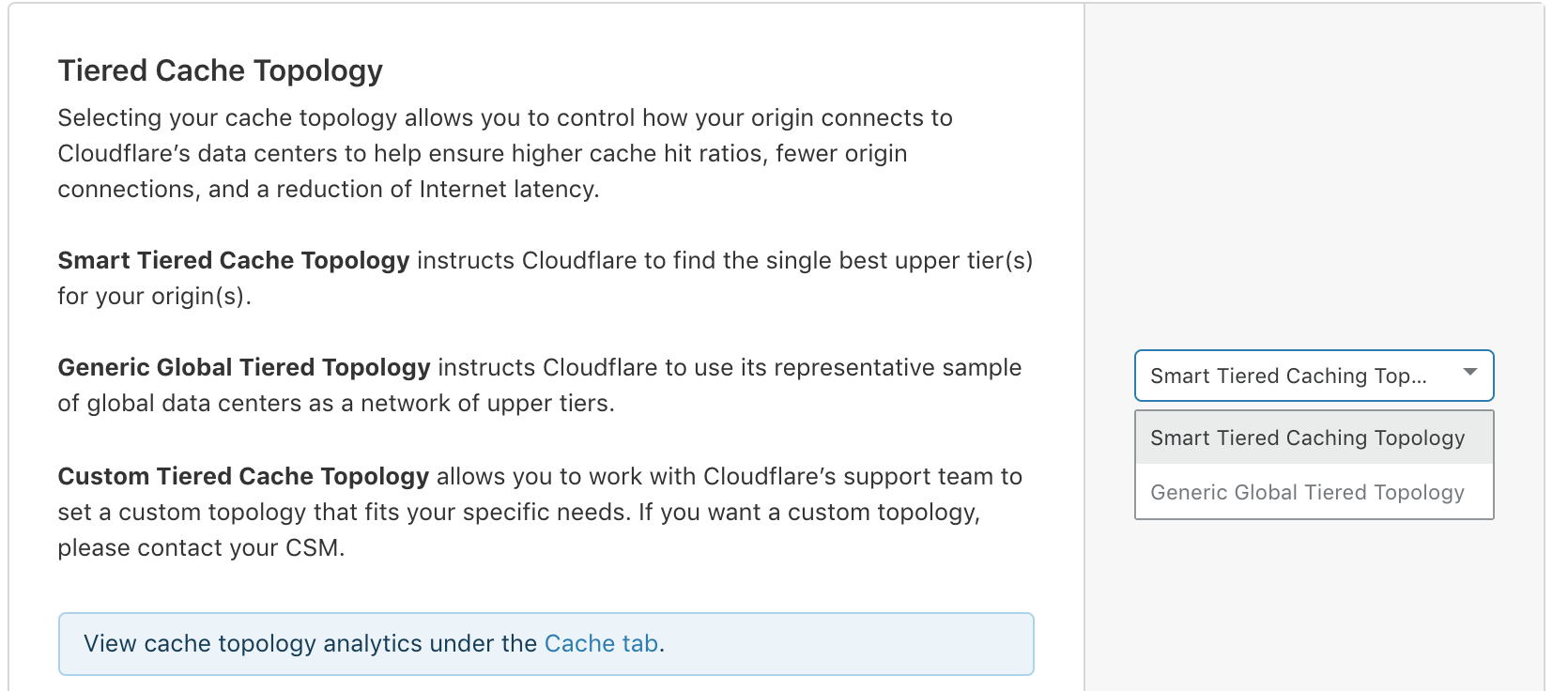 Introducing: Smarter Tiered Cache Topology Generation