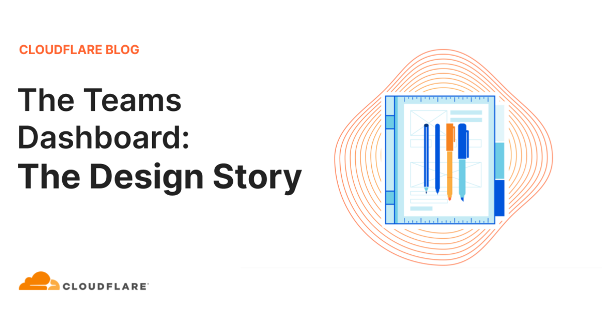 The Teams Dashboard: The Design Story