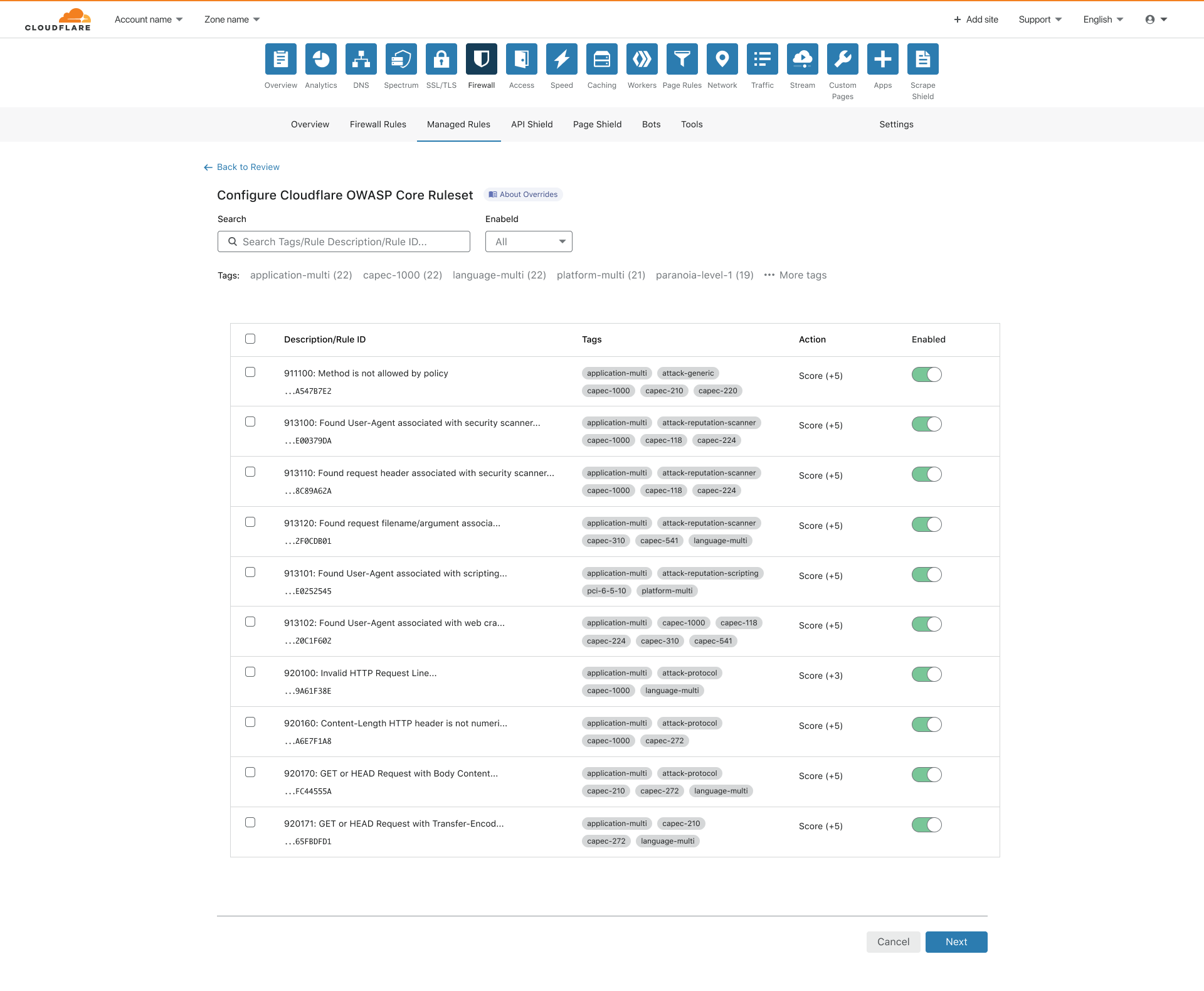 A new Cloudflare Web Application Firewall