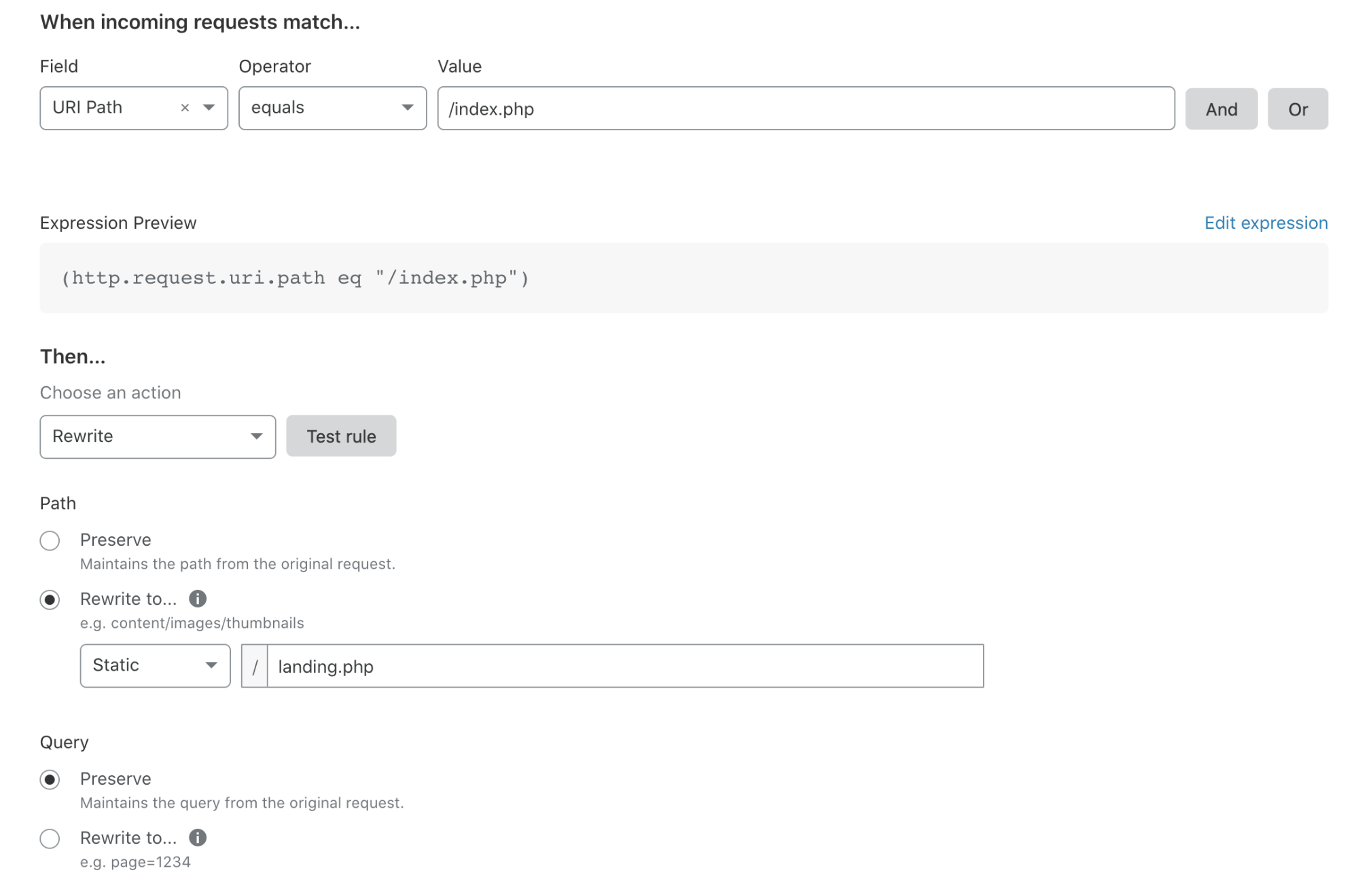 Dynamic URL Rewriting at the edge with Cloudflare