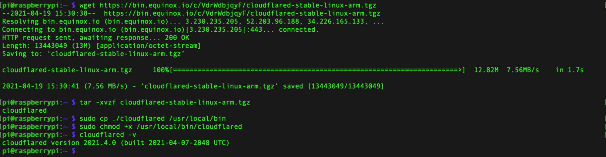 ssh tunnel raspberry pi