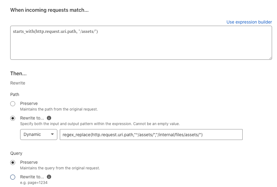 Dynamic URL Rewriting at the edge with Cloudflare