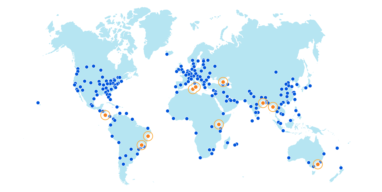 Сеть Cloudflare удваивает емкость ЦП и расширяется до десяти новых городов в четырех новых странах