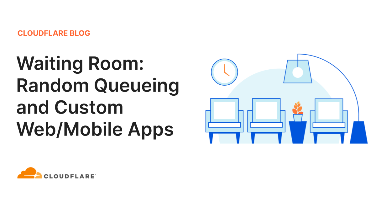 Waiting Room: Random Queueing and Custom Web/Mobile Apps