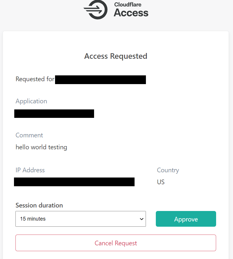 Announcing Access Temporary Authentication