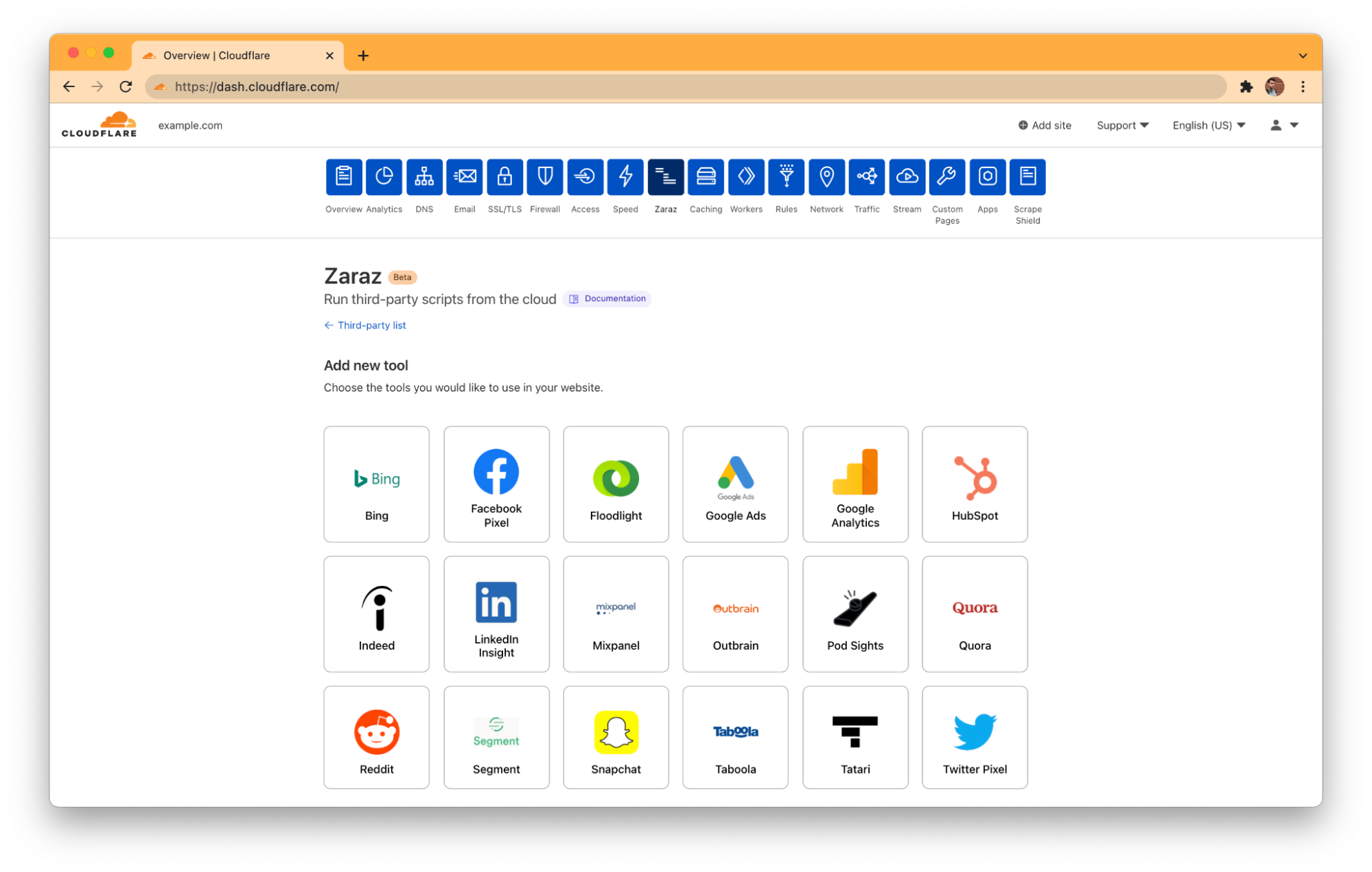 Cloudflare acquires Zaraz to enable cloud loading of third-party tools