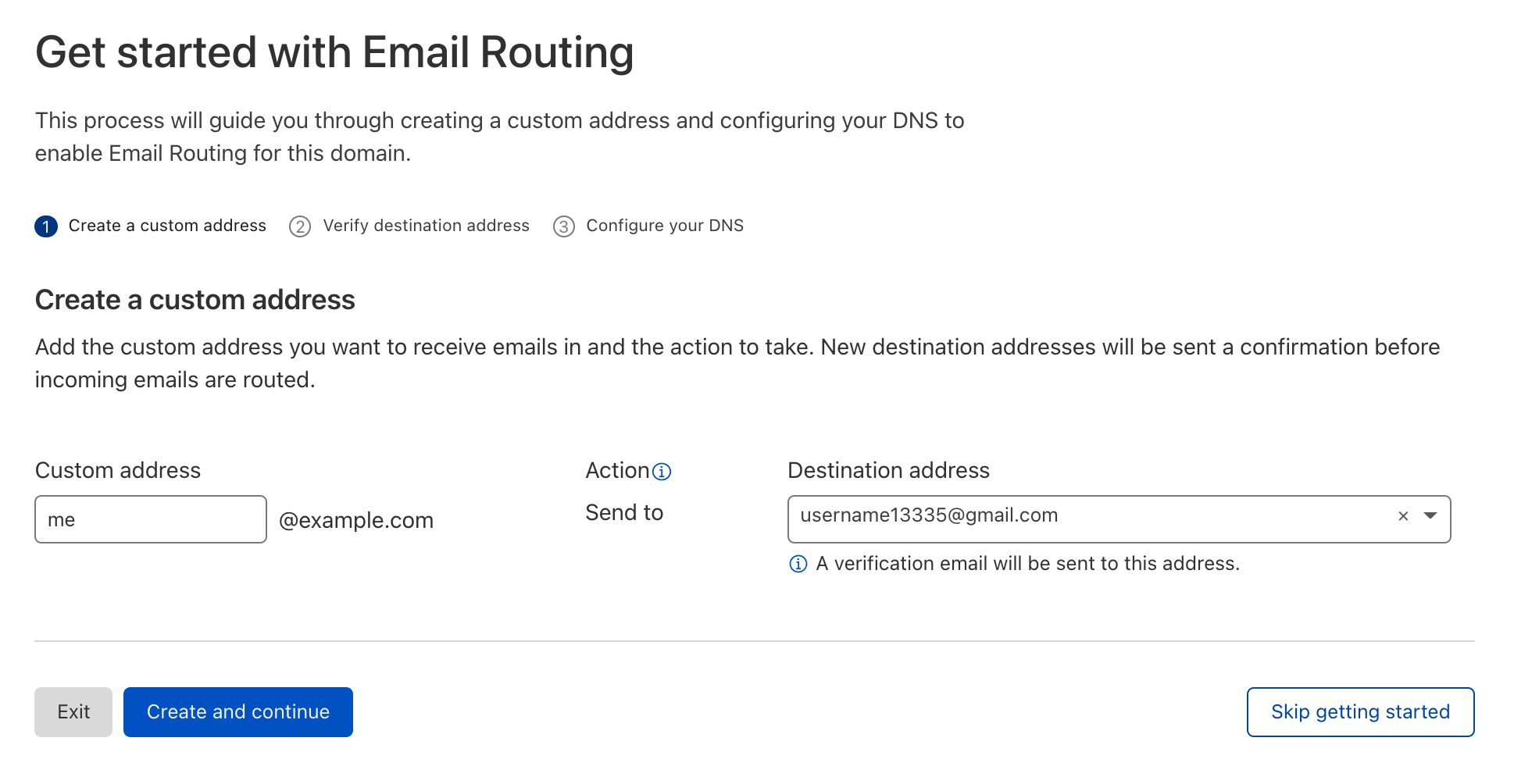 Cloudflare Email Routing