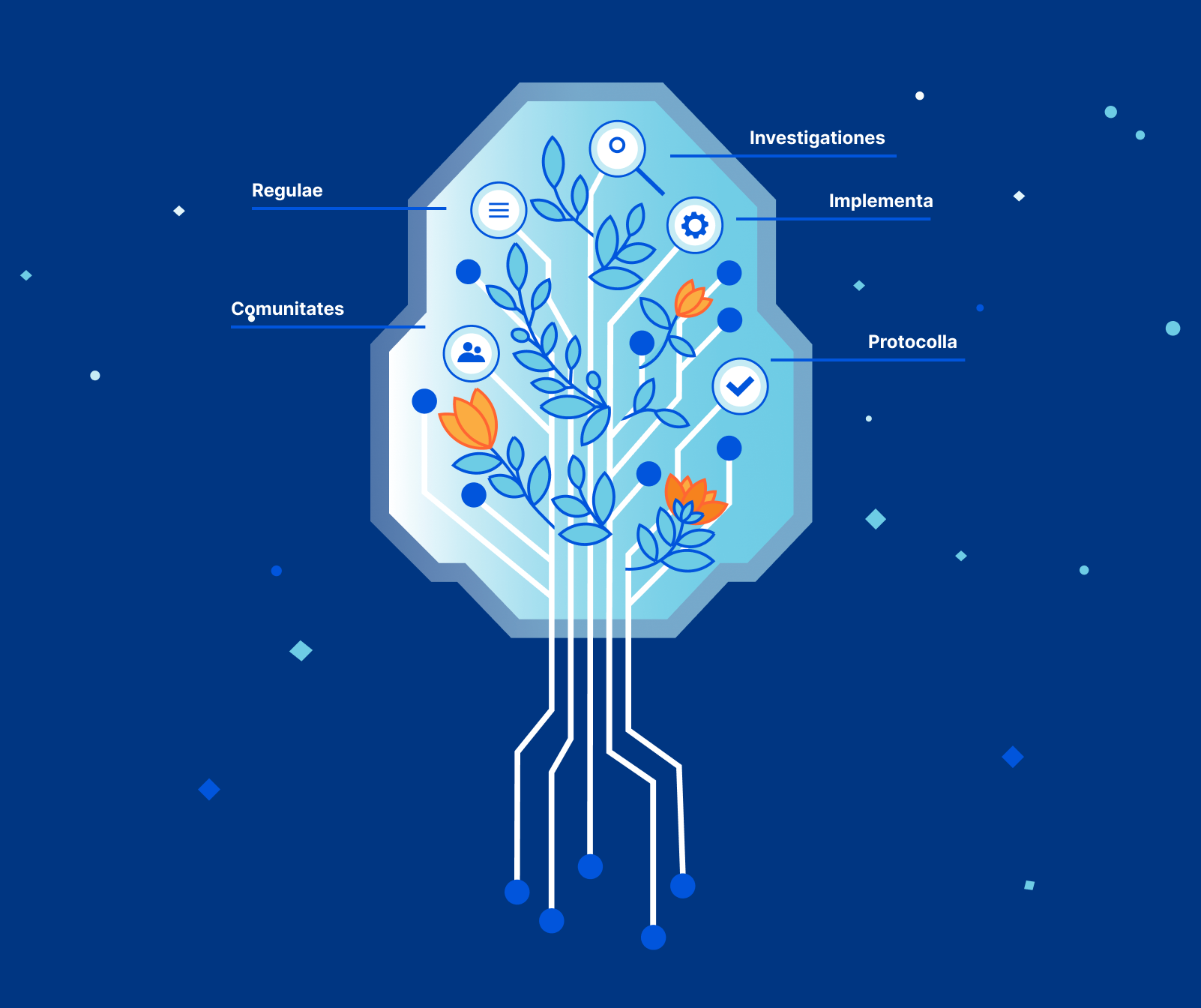 Image of the taxonomy tree of the post-quantum challenges.