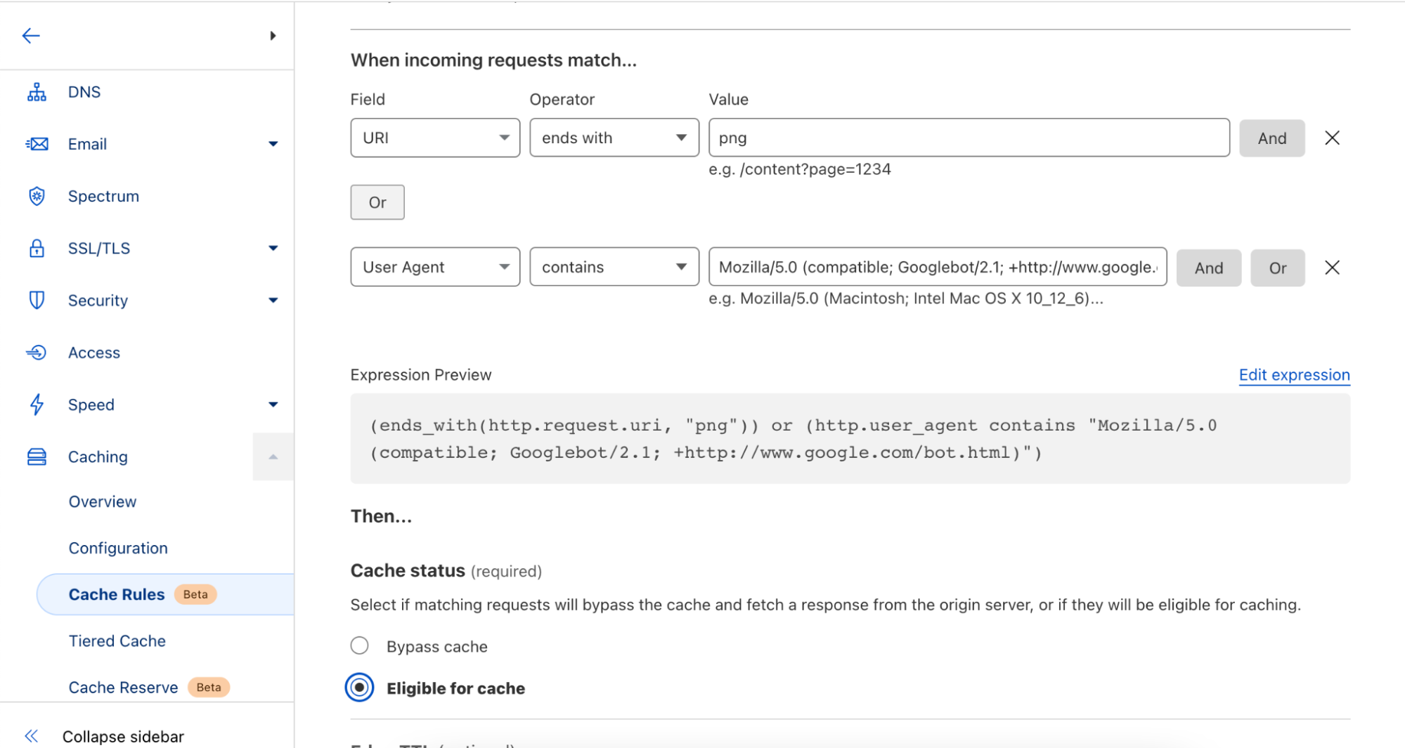 Introducing Cache Rules: precision caching at your fingertips