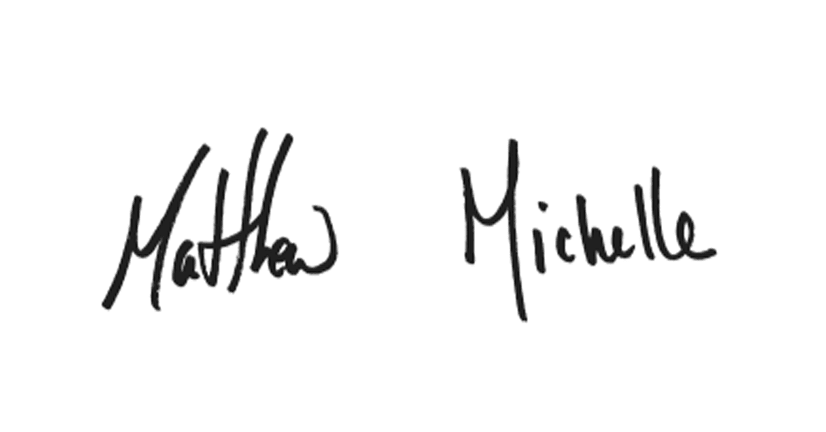 Signature of Matthew Prince and Michelle Zatlyn