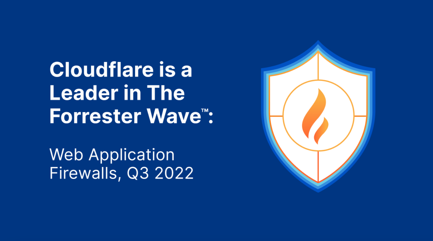 Cloudflare nomeada Líder em WAF pela Forrester
