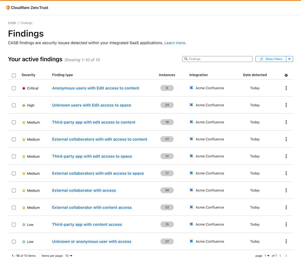 Scan and secure Atlassian with Cloudflare CASB