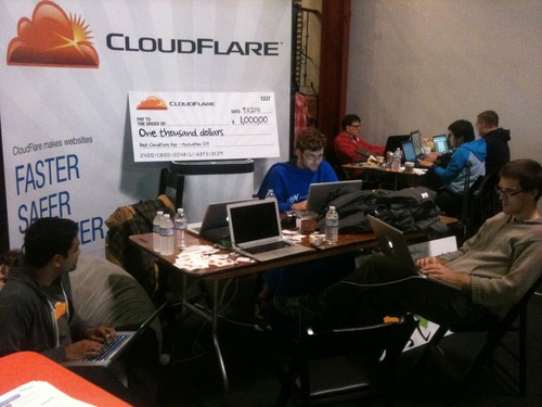 Favris is CloudFlare Winner at TechCrunch Disrupt Hackathon