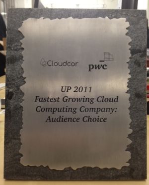 CloudFlare Wins Audience Choice Award for Fastest Growing Cloud Computing Company