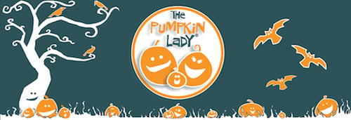 The Pumpkin Lady Carves
Again