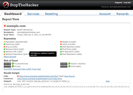 App a Day #12 - StopTheHacker Malware Scanning
